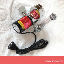 220 V gas CO2 regulador medidor de flujo de CO2 calentador reguladores de presión para MIG máquinas de soldadura