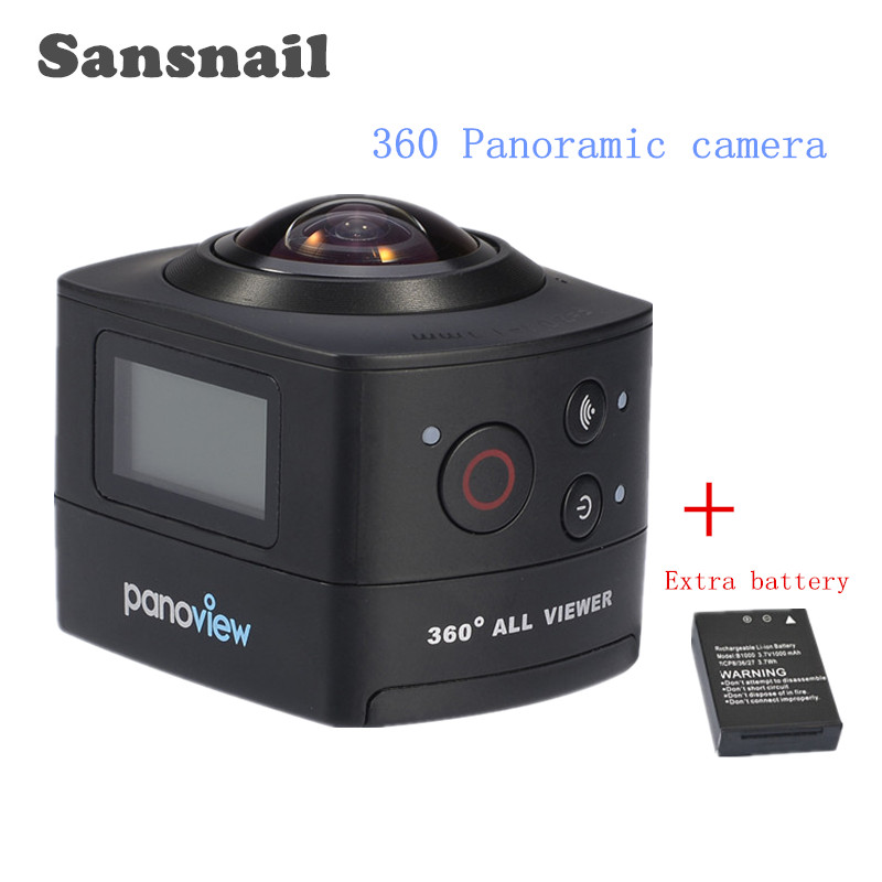   Sansnail SV500   360   1440P @ 30FPS HD Wi-Fi      VR 