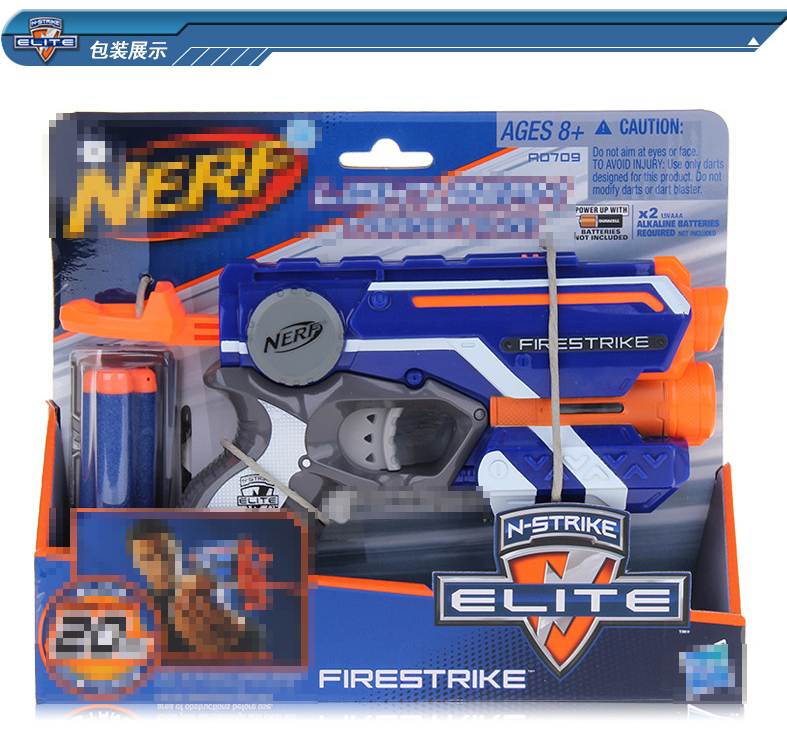 Купить элитные пушки Nerf n забастовка firestrike Снайпер 3 мягких пули ...