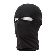 New Motorcycle Bike Hunting Cycling Cap Headwear 2 Hole Full Face Mask Balaclava Hat Military Tactical War Game masks DARKGRAY