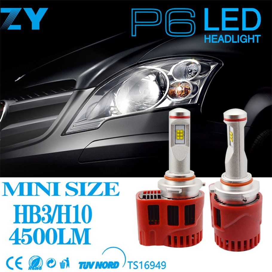 New 2pcs 45W 4500LM Car LED Headlight Conversion Kit HB3/H10 Replace Bulbs headlight lamp Hot Selling
