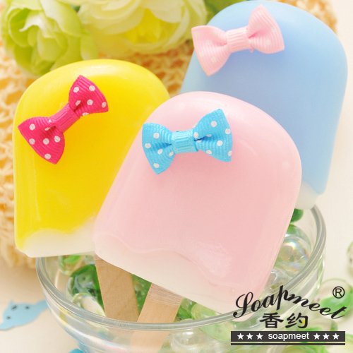 Ice cream soap, Popsicle soap,Cute soap,Handmade soap,Valentine soap