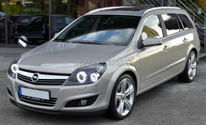 angel eyes Opel Astra H with projector(17)