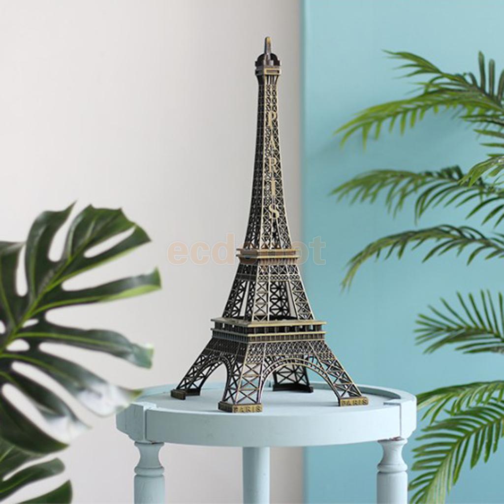 Decor Paris Eiffel Tower Stand Sculpture Figurine Decoration Model