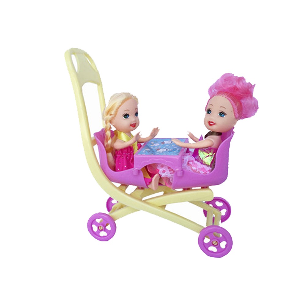 double toy pram