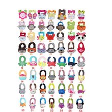 Kids Girl Boy Baby Bibs Burp Cloths Lunch Bibs Animals Cotton Saliva Towel waterproof Infant Bibs