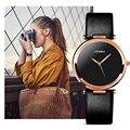 2016 New SINOBI Brand Fashion Casual Watch Women Ladies Rose Gold Wristwatch Female Quality Clock Minimalist