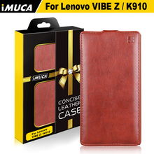 Luxury Quality Lenovo Vibe Z K910 Case capa fundas vertical Flip Leather Case Cover For Lenovo
