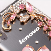 original Floral diamond phone Case For lenovo A8 A806 luxury Flower Mobile Phone Accessories Rhinestone Crystal