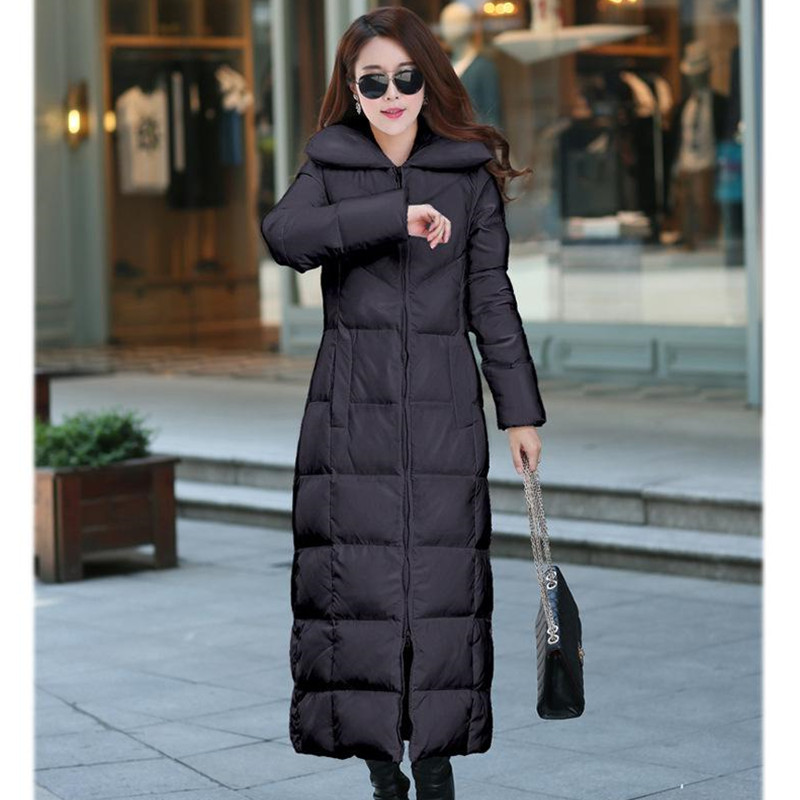 long womens goose down coat | iSpeakClearly Accent Modification