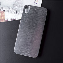 Luxury Brushed Metal Aluminum Plastic Hard mobile phone skin case Cover For HTC Desire 626 626w
