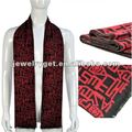 Fashion High quality thick men s scarf with letters pattern winter shawl accessories NL 1840