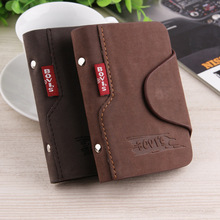 New Fashion Leather Credit Card Holder Business Cards Cover Bags Card Organizer Bag