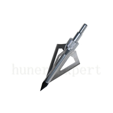 18pcs archery arrow arrowhead 100 grain fiberglass arrow broadhead 3 blades screwing on carbon arrow for