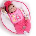 22inch 55cm Silicone reborn dolls babies soft real touch baby sleeping dolls for girls birthday gift