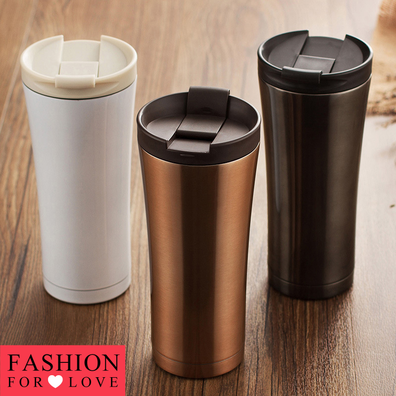 New Arrival 2015 Hot Sale Coffee Cup,Double Wall Stainless Steel Mug,Women's Travel Mug ,Tumbler,Vacuum Flask,Thermos