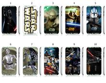 Mobile Phone Case Wholesale 10pcs/lot star Wars Movie Protective White Hard Case Cover For Ipod Touch 4 4th Free Shipping