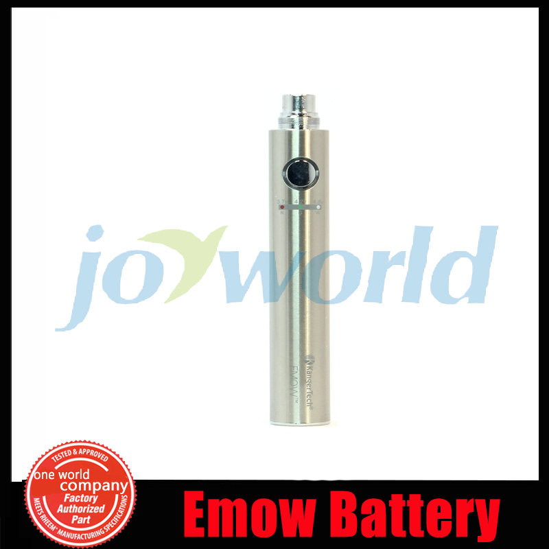 3 100% Authentic Kangertech Battery Kanger Emow Battery 1300mah Variable Wattage E Cig Battery Ego Thread For Kanger Emow E Cig