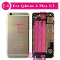 New high quality For iphone 6 Plus 5 5 housing Full assembly Battery Cover with Flex