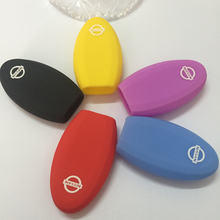 Silicone Remote Control Car Key Case Cover for Nissan Teana X Trail Livina Tiida Qashqai New