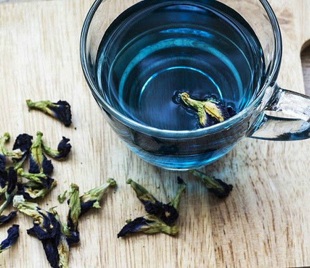 Dried Clitoria Ternatea Butterfly Pea 100g Thailand Blue Tea Beauty Care Tea Flower Tea Herbal Tea