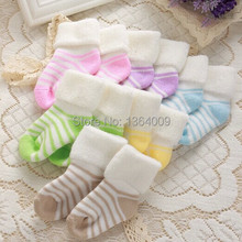 1 pairs hot sale high quality Baby boys girls cotton sock infant newborn striped socks kids accessories