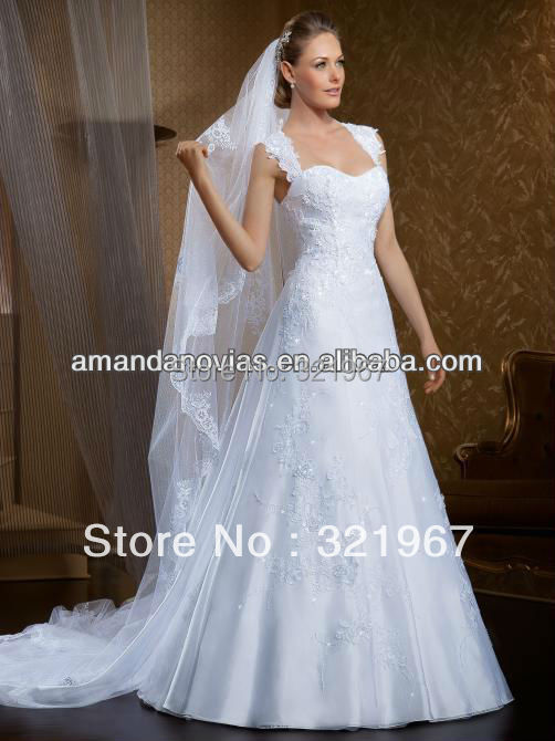 Handmade irish wedding dress