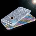 Hot selling Sparkling rhinestone colourful sticker phone cases for iPhone 5 5S 6 6S Full Body