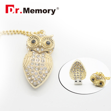 Usb flash drive Jewelry creative Owl 2G 4G 8G 16G USB2.0 flash memory stick drive free shipping u disk pen drive flash drive