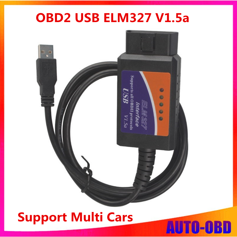 2015  ELM327 USB ELM 327 OBD2 OBDII V1.5a      Fress 