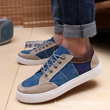 Sale Men Shoes 2015 Fashion Sneakers Shoes Men Casual Shoe Men Flats Low Men Sneaker Patchwork