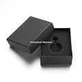 10pcs lot Black Rectangle Cardboard Jewelry Watch Boxes for Pocket Watch 82x71x31mm