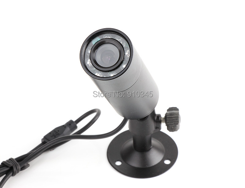 High Resolution HD Mini Bullet Outdoor Camera Invisible 8 IR 940NM 0 lux Nightvision 1/3" Sony...