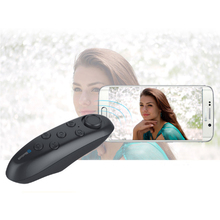 VR PARK 5th Gen Portable Wireless Bluetooth 3.0 Remote Controller Black Selfie Shutter Mini Gamepad for iOS Android Smartphones