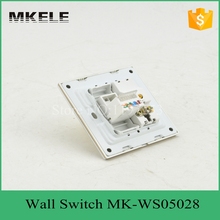 MK WS05028 multifunction ultra slim wall mount socket outlets multi socket wall sockets tv and computer