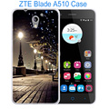 For ZTE A510 Case Cover Fashion Cartoon Painted Soft TPU Case For ZTE Blade A510 BA510