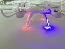 New small 2.4Ghz 4ch rc drone with lights /0.3MP camera / 2MP camera