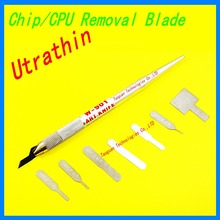 1 set Ultrathin Carbon Steel Scalpel Blades Razor for Chip/CPU A8 A9 removal on Circuit Board for Cellphones PC PAD