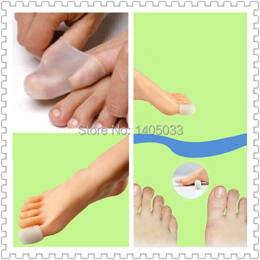 2PCS 1Pair Big Toe Protector New Super Soft Silicone Gel Pain Relief Toe Spacer to Relieve