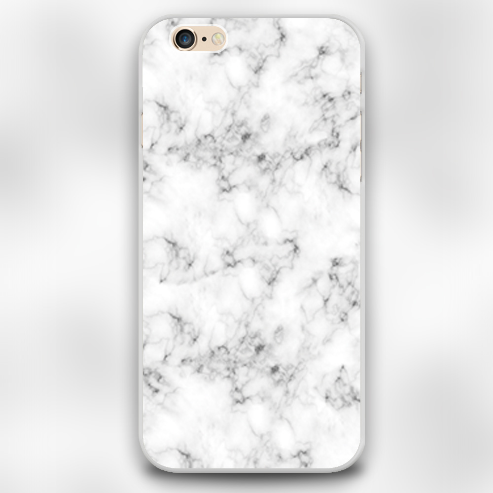 New arrived Real Marble Design white skin case cover cell