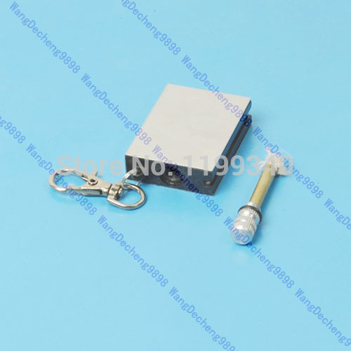 A25 hot selling 3PCS Stainless Steel Permanent Fire Metal Match Lighter With key ring free shipping