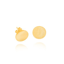10pcs/lot-2014 Fine Jewelry Dainty Simple Round Vintage Charm Stainless Steel Stud Earrings for Women