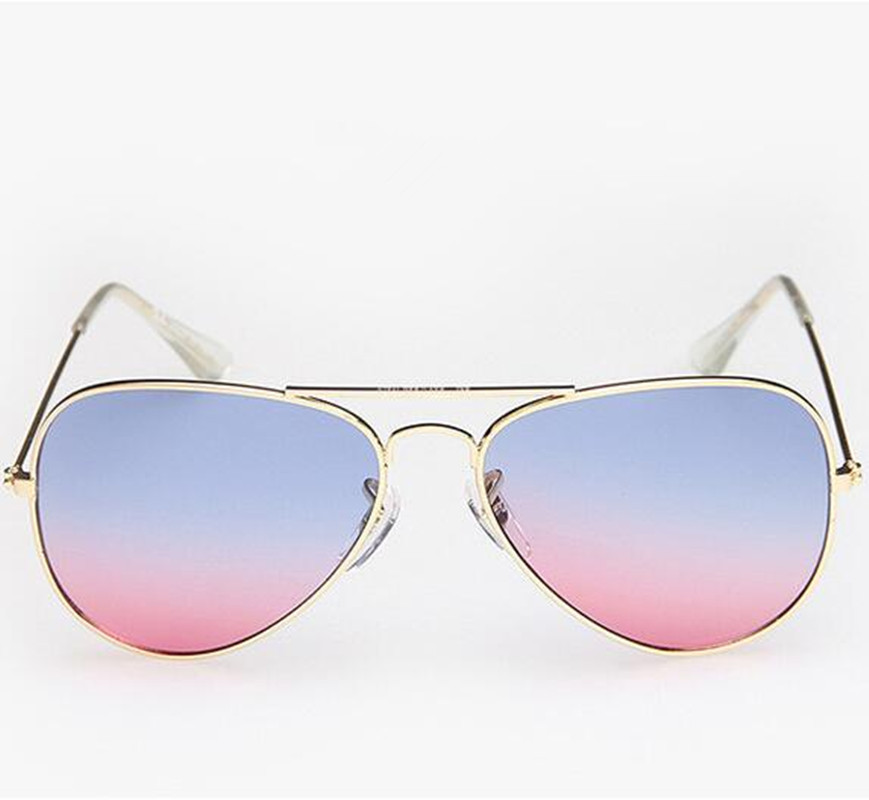 2016 Summer Classic Pink Aviator Sunglasses Women Gradient Sun Glasses Female Eyewear Oculos De