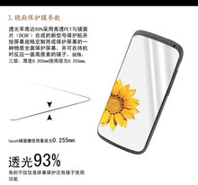 3 X Mirror Screen Protector Film for HTC ONE S With RETAIL PACKAGE