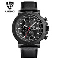LIEBIG Black Men Quartz Sports Watches Waterproof Wristwatch Military Leather Men s Watch Fashion Relogio Masculino
