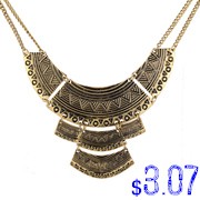 Collier-Ethnique-2015-Fashion-Necklace-Ethnic-Colar-Vintage-Silver-Plated-Double-Chain-Statement-Necklace-for-Women