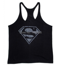 Superman Gym Singlets Mens Tank Tops Shirt Bodybuilding Equipment Fitness Men s Golds Gym Stringer Tank