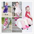 Retail 3pieces lot 0 6months tights stockings pure color shoe style children Kids infant Baby Combed