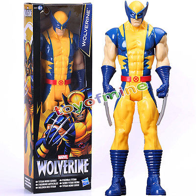 figurine 30 cm marvel titan hero wolverine