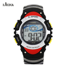 Moda mujer relojes de múltiples funciones barato deporte exterior relojes con LED impermeable relojes hombres